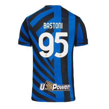 Inter Milan Alessandro Bastoni #95 Koszulka Podstawowa 2024-25 Krótki Rękaw