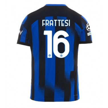 Inter Milan Davide Frattesi #16 Koszulka Podstawowa 2023-24 Krótki Rękaw