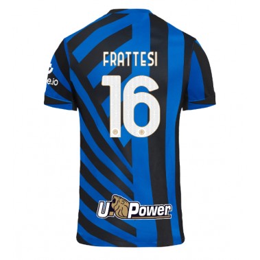 Inter Milan Davide Frattesi #16 Koszulka Podstawowa 2024-25 Krótki Rękaw