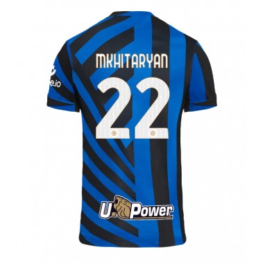 Inter Milan Henrikh Mkhitaryan #22 Koszulka Podstawowa 2024-25 Krótki Rękaw