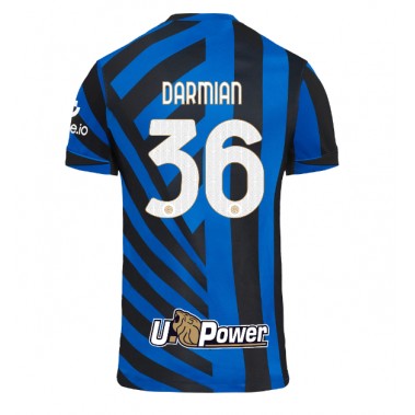 Inter Milan Matteo Darmian #36 Koszulka Podstawowa 2024-25 Krótki Rękaw