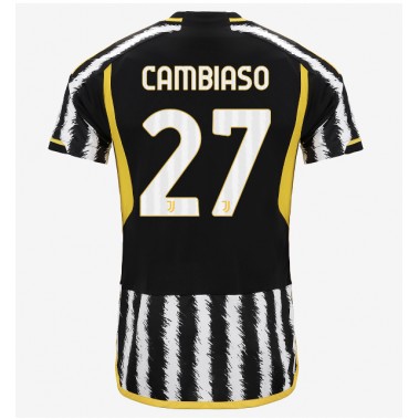 Juventus Andrea Cambiaso #27 Koszulka Podstawowa 2023-24 Krótki Rękaw