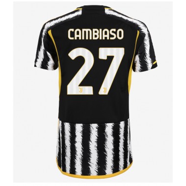 Juventus Andrea Cambiaso #27 Koszulka Podstawowa damskie 2023-24 Krótki Rękaw