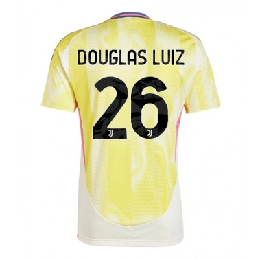 Juventus Douglas Luiz #26 Koszulka Wyjazdowa 2024-25 Krótki Rękaw