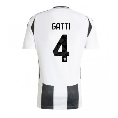 Juventus Federico Gatti #4 Koszulka Podstawowa 2024-25 Krótki Rękaw