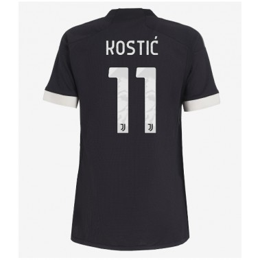 Juventus Filip Kostic #11 Koszulka Trzecia damskie 2023-24 Krótki Rękaw