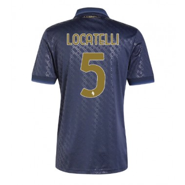 Juventus Manuel Locatelli #5 Koszulka Trzecia 2024-25 Krótki Rękaw