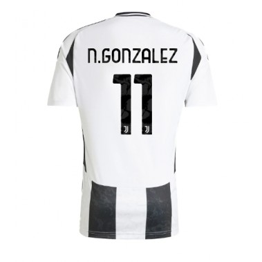 Juventus Nicolas Gonzalez #11 Koszulka Podstawowa 2024-25 Krótki Rękaw