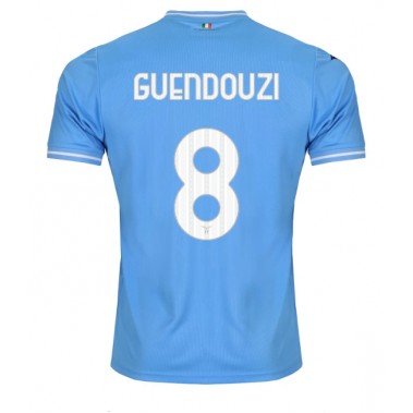 Lazio Matteo Guendouzi #8 Koszulka Podstawowa 2023-24 Krótki Rękaw