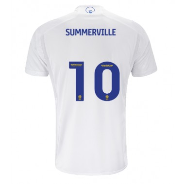 Leeds United Crysencio Summerville #10 Koszulka Podstawowa 2023-24 Krótki Rękaw