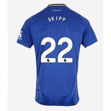 Leicester City Oliver Skipp #22 Koszulka Podstawowa 2024-25 Krótki Rękaw