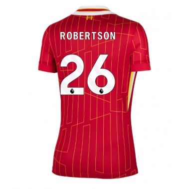 Liverpool Andrew Robertson #26 Koszulka Podstawowa damskie 2024-25 Krótki Rękaw