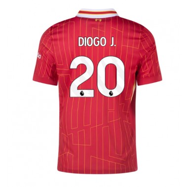 Liverpool Diogo Jota #20 Koszulka Podstawowa 2024-25 Krótki Rękaw