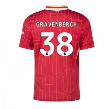 Liverpool Ryan Gravenberch #38 Koszulka Podstawowa 2024-25 Krótki Rękaw