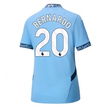 Manchester City Bernardo Silva #20 Koszulka Podstawowa damskie 2024-25 Krótki Rękaw