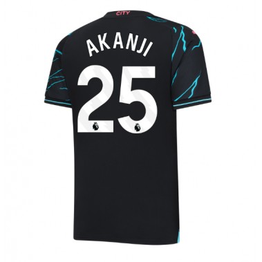 Manchester City Manuel Akanji #25 Koszulka Trzecia 2023-24 Krótki Rękaw