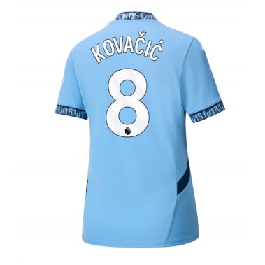 Manchester City Mateo Kovacic #8 Koszulka Podstawowa damskie 2024-25 Krótki Rękaw