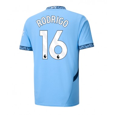 Manchester City Rodri Hernandez #16 Koszulka Podstawowa 2024-25 Krótki Rękaw