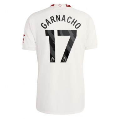 Manchester United Alejandro Garnacho #17 Koszulka Trzecia 2023-24 Krótki Rękaw
