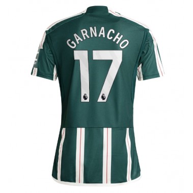Manchester United Alejandro Garnacho #17 Koszulka Wyjazdowa 2023-24 Krótki Rękaw