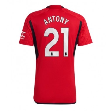 Manchester United Antony #21 Koszulka Podstawowa 2023-24 Krótki Rękaw
