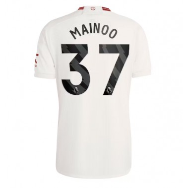 Manchester United Kobbie Mainoo #37 Koszulka Trzecia 2023-24 Krótki Rękaw