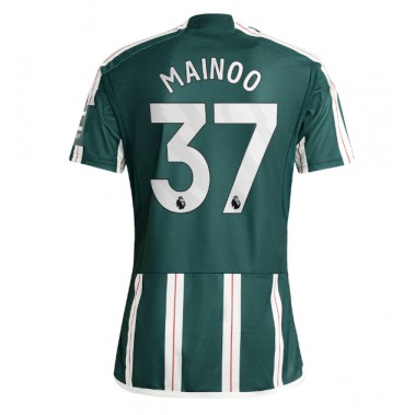 Manchester United Kobbie Mainoo #37 Koszulka Wyjazdowa 2023-24 Krótki Rękaw
