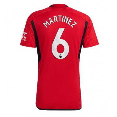 Manchester United Lisandro Martinez #6 Koszulka Podstawowa 2023-24 Krótki Rękaw