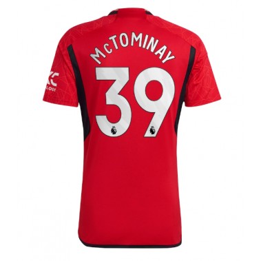 Manchester United Scott McTominay #39 Koszulka Podstawowa 2023-24 Krótki Rękaw