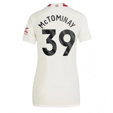 Manchester United Scott McTominay #39 Koszulka Trzecia damskie 2023-24 Krótki Rękaw