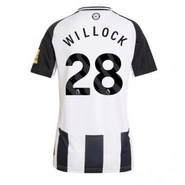 Newcastle United Joe Willock #28 Koszulka Podstawowa damskie 2024-25 Krótki Rękaw