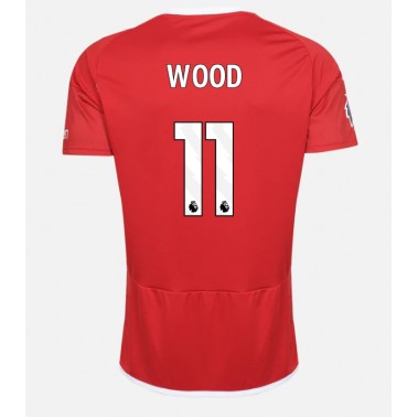 Nottingham Forest Chris Wood #11 Koszulka Podstawowa 2023-24 Krótki Rękaw