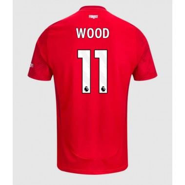 Nottingham Forest Chris Wood #11 Koszulka Podstawowa 2024-25 Krótki Rękaw