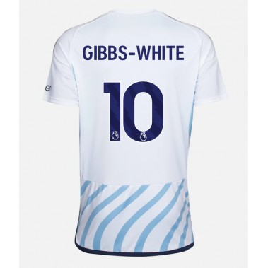 Nottingham Forest Morgan Gibbs-White #10 Koszulka Wyjazdowa 2023-24 Krótki Rękaw