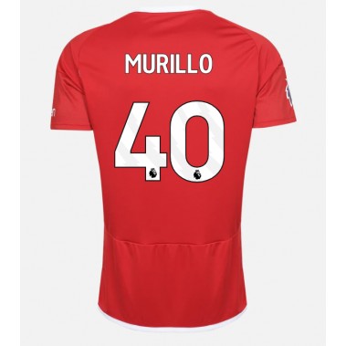 Nottingham Forest Murillo #40 Koszulka Podstawowa 2023-24 Krótki Rękaw