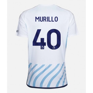 Nottingham Forest Murillo #40 Koszulka Wyjazdowa 2023-24 Krótki Rękaw