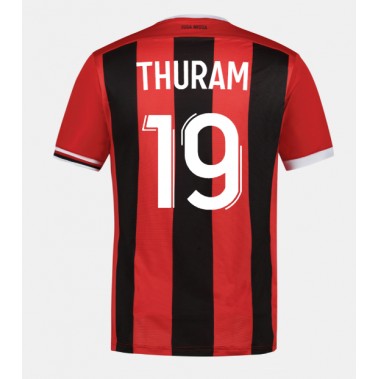 OGC Nice Khephren Thuram #19 Koszulka Podstawowa 2023-24 Krótki Rękaw