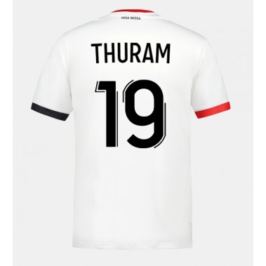 OGC Nice Khephren Thuram #19 Koszulka Wyjazdowa 2023-24 Krótki Rękaw