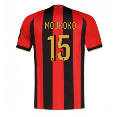 OGC Nice Youssoufa Moukoko #15 Koszulka Podstawowa 2024-25 Krótki Rękaw