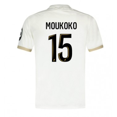 OGC Nice Youssoufa Moukoko #15 Koszulka Wyjazdowa 2024-25 Krótki Rękaw