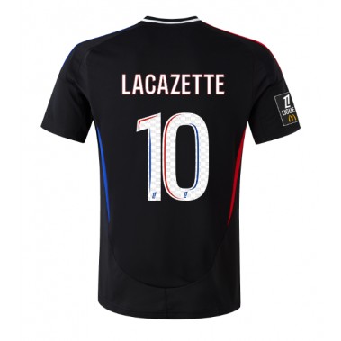 Olympique Lyonnais Alexandre Lacazette #10 Koszulka Wyjazdowa 2024-25 Krótki Rękaw