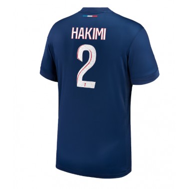 Paris Saint-Germain Achraf Hakimi #2 Koszulka Podstawowa 2024-25 Krótki Rękaw