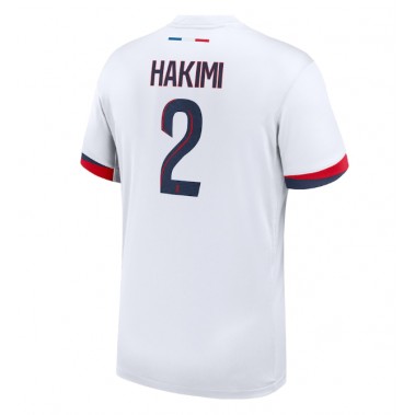 Paris Saint-Germain Achraf Hakimi #2 Koszulka Wyjazdowa 2024-25 Krótki Rękaw