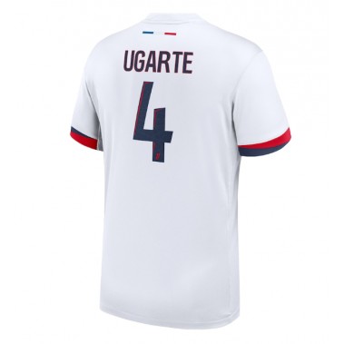 Paris Saint-Germain Manuel Ugarte #4 Koszulka Wyjazdowa 2024-25 Krótki Rękaw