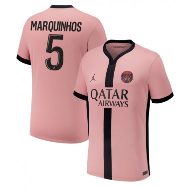 Paris Saint-Germain Marquinhos #5 Koszulka Trzecia 2024-25 Krótki Rękaw