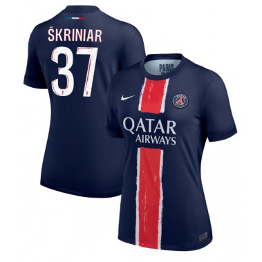 Paris Saint-Germain Milan Skriniar #37 Koszulka Podstawowa damskie 2024-25 Krótki Rękaw