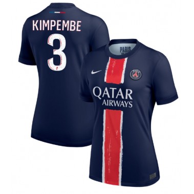 Paris Saint-Germain Presnel Kimpembe #3 Koszulka Podstawowa damskie 2024-25 Krótki Rękaw