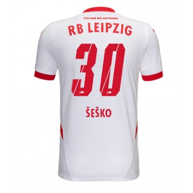 RB Leipzig Benjamin Sesko #30 Koszulka Podstawowa 2024-25 Krótki Rękaw