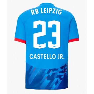 RB Leipzig Castello Lukeba #23 Koszulka Trzecia 2023-24 Krótki Rękaw