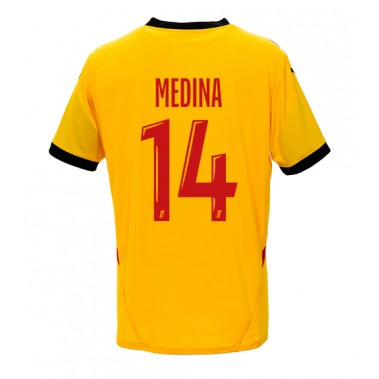 RC Lens Facundo Medina #14 Koszulka Podstawowa 2024-25 Krótki Rękaw